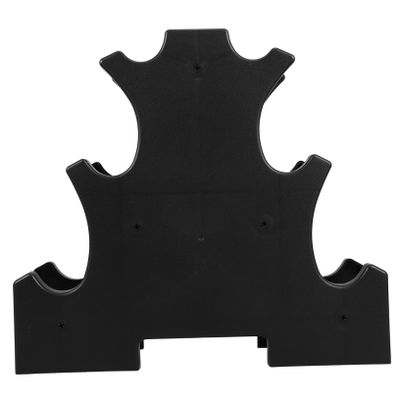 Sosoport Multi-layer Dumbbell Rack Compact Vertical Dumbbell Stand for Easy Storage and Organization of Hand Weights Supports Multiple Types and Space-saving Design