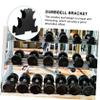 Sosoport Multi-layer Dumbbell Rack Compact Vertical Dumbbell Stand for Easy Storage and Organization of Hand Weights Supports Multiple Types and Space-saving Design view 3