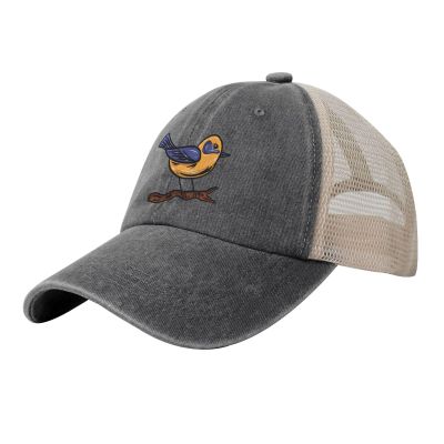 Stone Magpie Bird Baseball Cap for Men Women Mesh Back Trucker Hats Dad Golf Hat