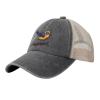 Stone Magpie Bird Baseball Cap for Men Women Mesh Back Trucker Hats Dad Golf Hat view 1