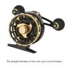 Aluminum Alloy Fishing Reel Right/Left Handed Fishing Wheel Portable Ice Reels Fish Line Wheel (Right) view 4