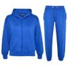 A2Z 4 Kids Unisex Plain Tracksuit Hoodie with Joggers Jogging Sweatpants Set - T.S Plain Royal 2-3.