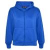 A2Z 4 Kids Unisex Plain Tracksuit Hoodie with Joggers Jogging Sweatpants Set - T.S Plain Royal 2-3. view 2