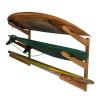 OVARIA Surfboard Wall Rack, Freestanding Surfboard Storage Rack, Wooden Multi Wall Rack Display for Wake, Surf, Skate and Snowboard Storage, Holds 4 Surfboards view 1