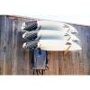 OVARIA Surfboard Wall Rack, Freestanding Surfboard Storage Rack, Wooden Multi Wall Rack Display for Wake, Surf, Skate and Snowboard Storage, Holds 4 Surfboards view 4