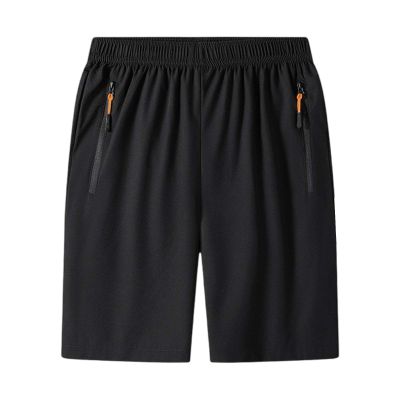 xoxingysm Mens Beach Shorts Board Shorts with Zipper Pockets Elastic Waist Loose Fitting Bermuda Shorts Lightweight Comfy Summer Shorts Quick Dry Gym Workout Athletic Shorts Yellow