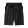 xoxingysm Mens Beach Shorts Board Shorts with Zipper Pockets Elastic Waist Loose Fitting Bermuda Shorts Lightweight Comfy Summer Shorts Quick Dry Gym Workout Athletic Shorts Yellow view 1