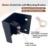 Trexflow TF Momentary Rocker Switch 3014187 Replacement 12V Forward and Reverse Switch SPDT for Dump Body tarp System Anti-ice System with Bracket 3014188 view 4