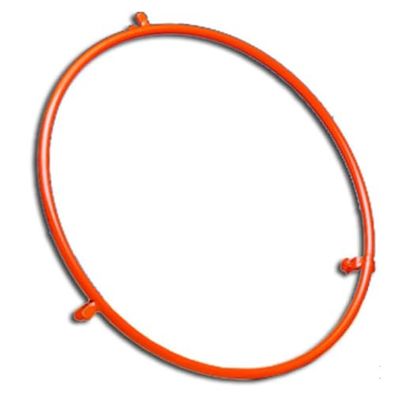 Gared PR Practice Ring, 17 inch Basketball Goal Reducer, Powder-Coated Orange, for Shooting Accuracy Improvement