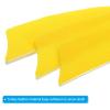 PATIKIL Arrows Vanes 50 Pack 3 Inch Arrow Turkey Feather Fletch Left Wing Fletching Yellow for DIY Target Shooting view 4