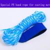 American Saltwater Fishing Cast Nets, Premium Bait Trap Casting Net 4Ft Radius Size with Heavy Duty Sinker Weights Throw Net Nylon/Tire Line 3/8 Inch Mesh Size for Bait Net Trapno ring view 4