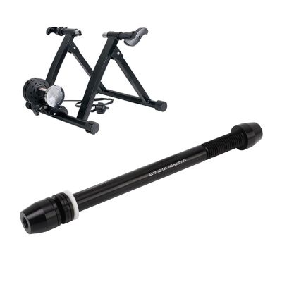 Cycling Thru Axle Adapter for x 142 to x 148mm Hub, Adjustable Length Aluminum Alloy Cycling Trainer Shaft High Strength CyclingTrainer Axle