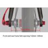 Cycling Thru Axle Adapter for x 142 to x 148mm Hub, Adjustable Length Aluminum Alloy Cycling Trainer Shaft High Strength CyclingTrainer Axle view 3