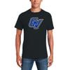 UGP Campus Apparel AS02 - GVSU Grand Valley State University Lakers Primary Logo T Shirt - Large - Black view 2