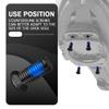 alltoo 8PCS BikeFit Cleat Screws, 8.5mm 9.5mm 10.5mm, Phillips for Wahoo Speedplay Zero (10.5MM), M4 Cleat Fastening Screws view 3