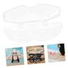 HONMEET Swim Eyewear Case Durable Goggle Storage Box for Protection and Organization Clear Box for Goggles and Accessories for Adults and Boys and Girls for Swimmers view 3