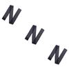 FOMIYES 3pcs Fitness Bandage Elasticity Strap Winding Strap Sports Bandage, Blackx3pcs view 1