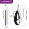 Aymzbd 2X Pilates Double Loop Straps D Rings Straps Handle Pilates Accessories Pilates Equipment Exercise for Improve Flexibility view 4