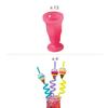 Fun Express Neon Soda Glasses & Silly Straw Kit for 12 - Assortments May Vary view 2