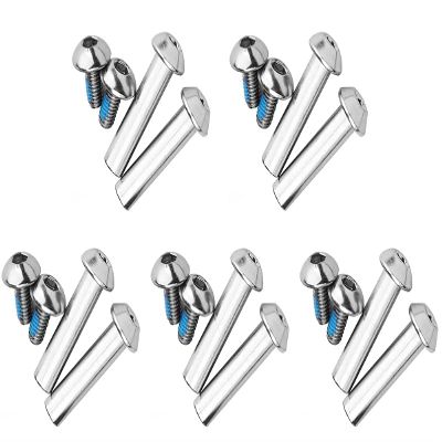 Mountain Bike Shock Absorber Screw 21-86MM Bike Full Suspension Absorber Bolts Rear Shock Screws 2/4/10 PCS M8 Steel Strong Screws for E-bike,Scooter,Folding Bike (10PCS,75mm)