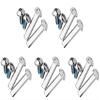 Mountain Bike Shock Absorber Screw 21-86MM Bike Full Suspension Absorber Bolts Rear Shock Screws 2/4/10 PCS M8 Steel Strong Screws for E-bike,Scooter,Folding Bike (10PCS,75mm) view 1