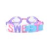 Bling 2O Girls Swim Goggles for Kids  Purple Funfetti Design, Anti-Fog UV Protection Lenses, Adjustable Strap, Leakproof Comfortable Fit for Pool, Beach, Swim Lessons & Vacation, Ages 3+ view 2