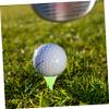 Happyyami 10pcs Golf Stands Plastic Golf Tees Cup Design Stable Support Bright for Easy Visibility view 2