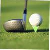 Happyyami 10pcs Golf Stands Plastic Golf Tees Cup Design Stable Support Bright for Easy Visibility view 4