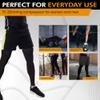 Doc Miller Thigh High Compression Socks  Footless 15-20 mmHg Support Hose for Men & Women, No Foot Leg Sleeves for Circulation, Travel, Work, Pregnancy, Daily Wear  1 Pair view 2