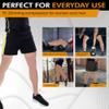 Doc Miller Thigh High Compression Socks  Footless 15-20 mmHg Support Hose for Men & Women, No Foot Leg Sleeves for Circulation, Travel, Work, Pregnancy, Daily Wear  1 Pair view 2