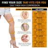 Doc Miller Thigh High Compression Socks  Footless 15-20 mmHg Support Hose for Men & Women, No Foot Leg Sleeves for Circulation, Travel, Work, Pregnancy, Daily Wear  1 Pair view 3