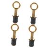 INOOMP 4pcs Boat Drain Drain Hole Stopper for Kayaks Canoes and Boats Easy Installation Prevents Water Ingress Replacement view 1