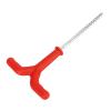Gonetre Ice Peg Drill Ice Peg Auger Threaded Peg Ice Drill Tent Stake Nail Drill Ice Fishing Accessory Ice Peg Drill Threaded Stainless Steel Multi Functional Ice Fishing Stake Nail Auger view 2