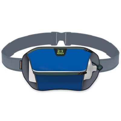 Amphipod Velocity Plus Bottle Pack, Storage & Hydration Belt, 5K/10K, Endurance & Ultra Running, Men & Women - Blue - 20 oz