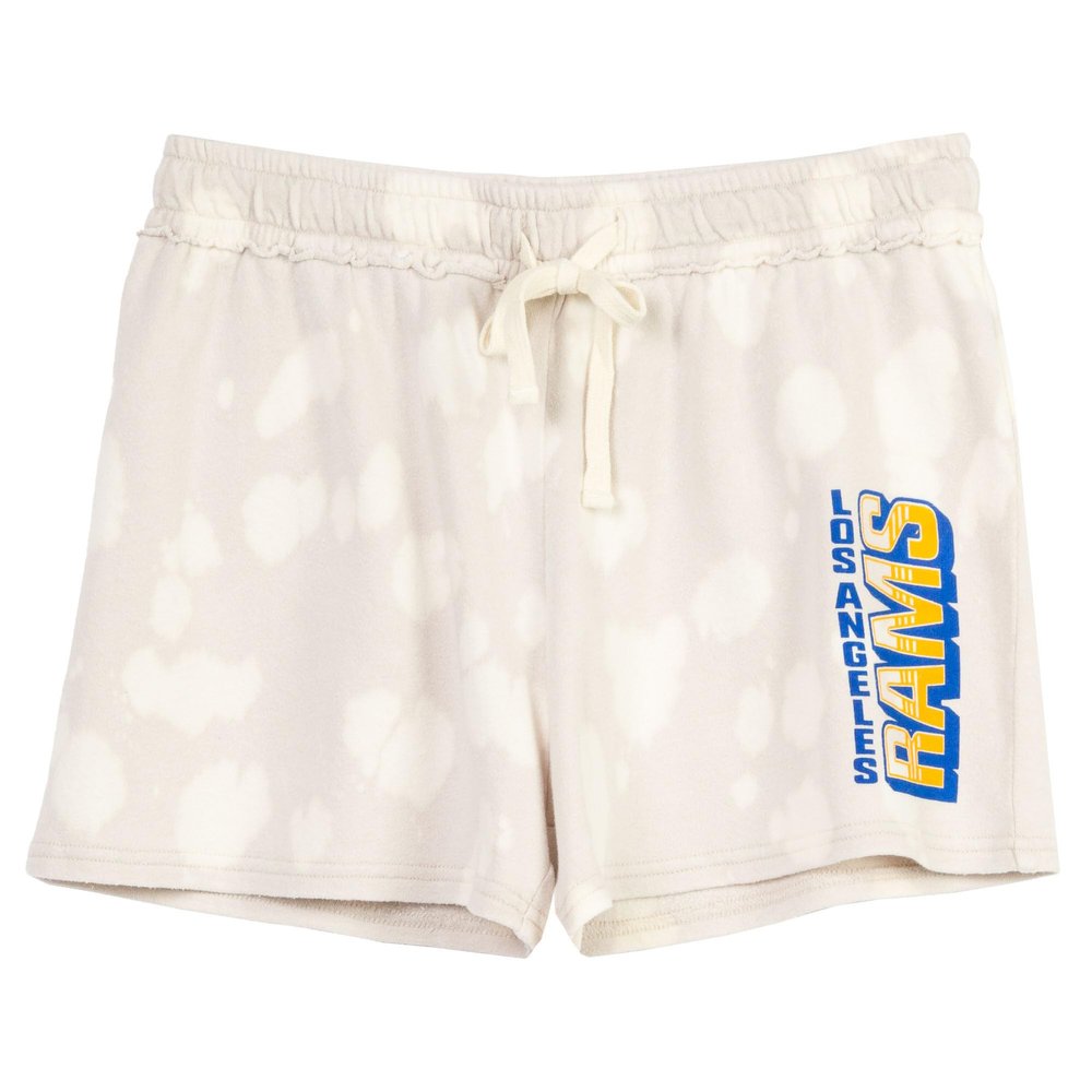 Junk Food Clothing x NFL Rams Womens Touchdown Short Basketball Graphic Shorts - X-Small