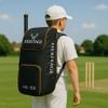 Heritage Shadow Black Cricket Backpack Sports Bag 60 litre Duffle Duffel Large Bag 60L Padded Adjustable view 2