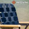 GoSports Outdoors WOVN Beach Backpack Chair - Premium Folding Camping Chair - 9 Styles Available - Navy view 4