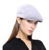 DIYDECAL 2 Pack Mens Flat Cap Ivy Gatsby Newsboy Driving Hat Black+White view 3
