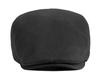 DIYDECAL 2 Pack Mens Flat Cap Ivy Gatsby Newsboy Driving Hat Black+White view 4