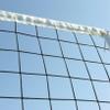 NineFit Basics Douglas Power VolleyBall Net (39 x 32') with Cable Top and Rope Bottom, Black Netting view 1