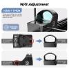 SECDES Red Dot Sight,3 MOA Handgun Scopes Shock Resistance Waterproof Red Dot, Durable Shake Awake Parallax-Free Pistol Sight for RMR view 2