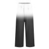 Summer Straight Leg Drawstring Trousers with Pockets Lounge Pants for Women Loose Fit Petite Women Linen Palazzo Pants Summer Boho High Waist Casual Lounge Trousers Linen Clothes for Women Petite view 4