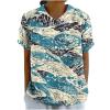 Day Today 2024 Womens Linen Tops Winter Clothes Boho Clothes for Women Beach Vacation Linen Tops for Women White Oversized Shirt Women Womens Blouse Long Sleeve Shirts for Women view 1