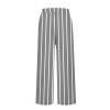 Baggy Linen Pants Women Plus Size Womens Summer Fashion Capri Pants Casual Drawstring Elastic High Waist Linen Pant Straight Cropped Trousers Linen Clothes for Women Petite view 4