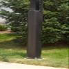 NineFit Basics Douglas Wraparound Basketball Pole Pad, Black (6 High) view 1