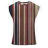 Finelylove Previous Orders Placed by Me Mens Tank Top Big and Tall Round Neck Sleeveless Summer Tank Tops Workout Tank Tops Casual Graphic Tees Mens Beach Tank Top Coffee 4XL view 4