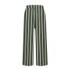 Linen Pants for Women Plus Size Linen Pants Women Tall Fitted Women's Linen Casual High Waist Wide Leg Straight Dress Cotton Linen Pants Button Trousers Linen Clothes for Women Petite view 4