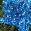 BIUBPW Blue Camouflage Netting, Outdoor Shade Netting, Thickened Camo Net, Shading Netting, Breathable and Durable Decorative Netting for Flying/Marine Theme Party(6X8M/20X26FT) view 2
