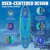 iTAOSTAR J02AP 34" Extra Wide Paddle Board for Better Balance, Inflatable Stand Up Paddle Board with Premium SUP Accessories, Inflatable Paddle Boards for Adults/Youth of All Skill Levels view 3