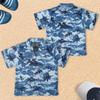 Plane Boys Girls Hawaiian Shirts - Airplane Beach Boys Button Down Shirt Short Sleeve Summer Shirts for Kids Series 15 Size 6Y view 2
